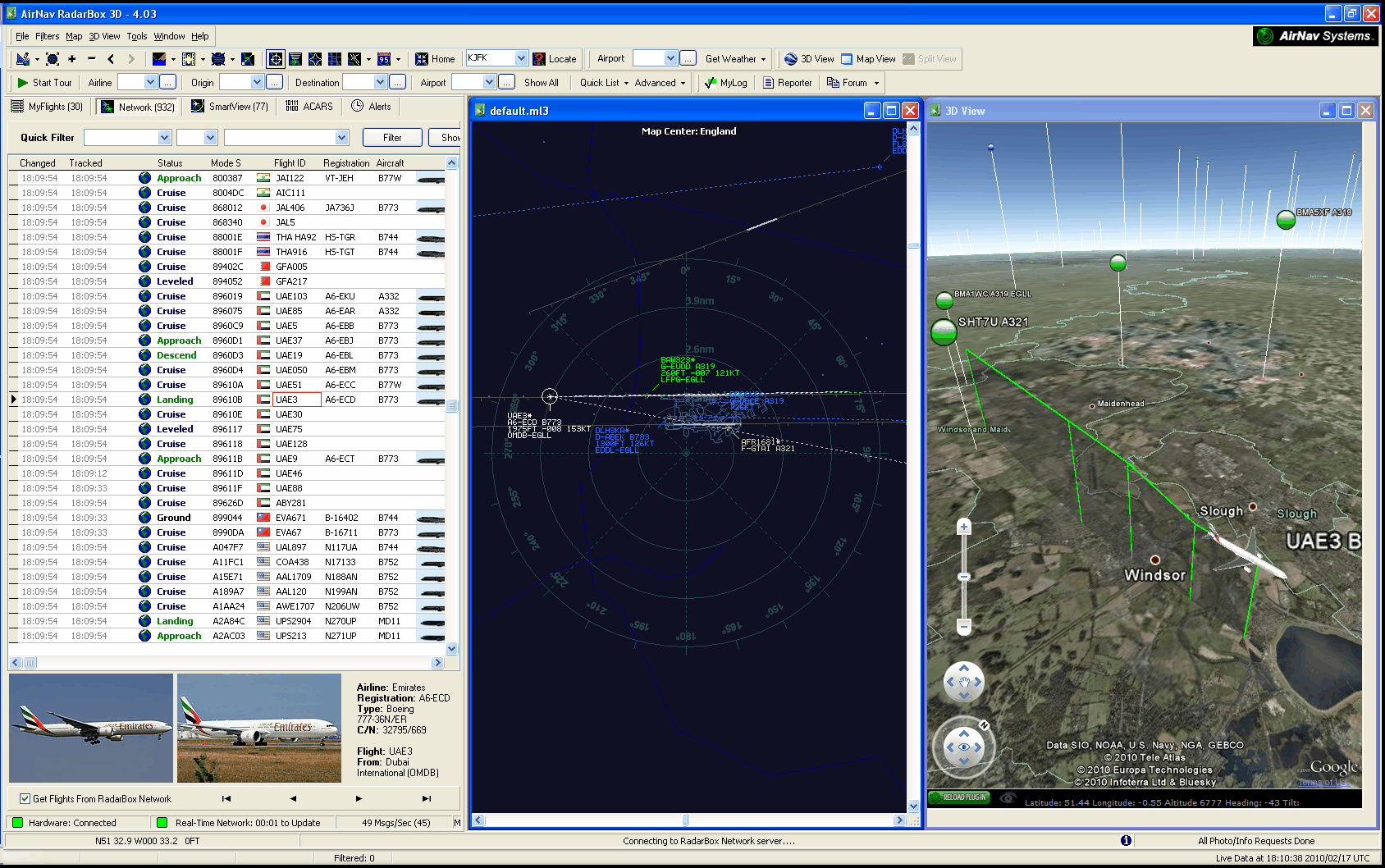 how to connect air nav pro to fsx